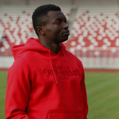 FC RWE-Hoodie Classic rot