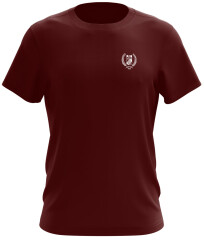 RWE-Shirt Laurel Logo (burgundy)