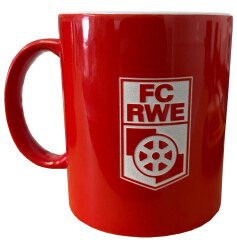 FC RWE-Tasse Keramik rot