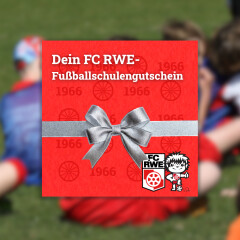 Gutschein f&uuml;r die RWE-Fu&szlig;ballschule