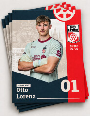 FC RWE-Autogrammkartensatz 2026/27